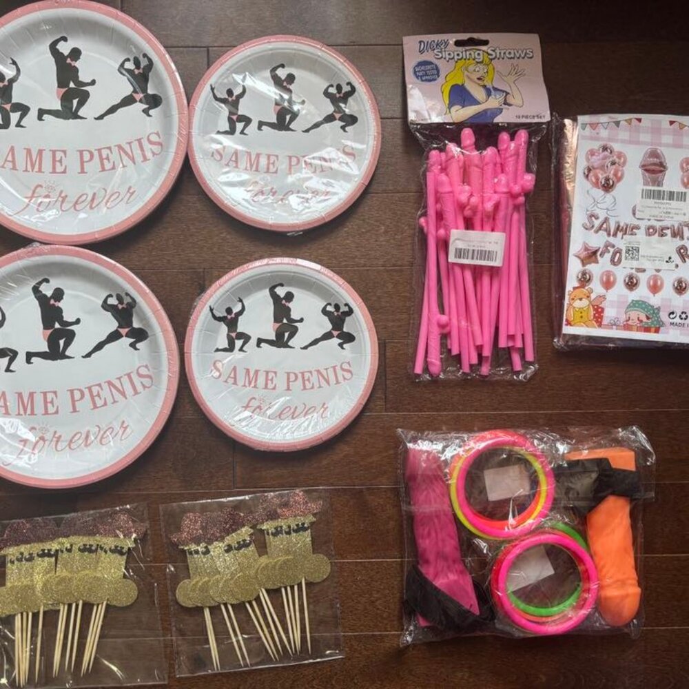 Bachelorette party supply bundle